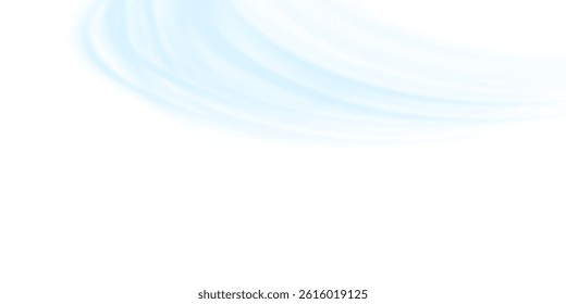 Air, wind effect isolated transparent background. Airflow overlay: fresh air for cleaning, cooling or changing the air. Wind Wave Effect. 3D vector illustration.