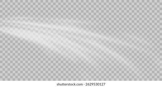 Ar, efeito de vento isolado fundo transparente. Sobreposição de fluxo de ar: ar fresco para limpeza, resfriamento ou troca de ar. Efeito das ondas de vento. Ilustração de vetor 3D.