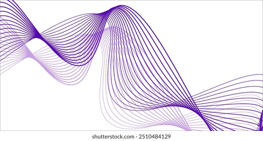 Air wind wave swirl swoosh, purple and pink undulate dynamic twist lines