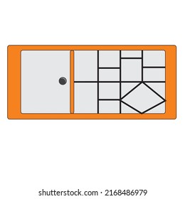 The air window vector is an image design for needs in game icons and property needs