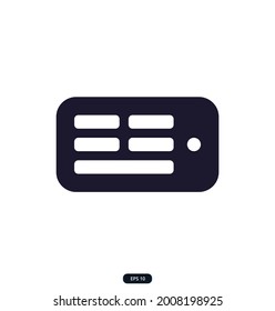 air_conditioning_internal icon. Household appliances icon. Home and kitchen electronics. Contains such Icons as Meat Grinder, Boiler, Multi Cooker and more. Vector illustration