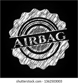 Airbag chalk emblem