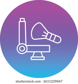 Airbag vector icon. Can be used for printing, mobile and web applications.