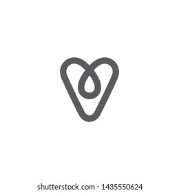 Airbnb logo  line icon 1 svg
