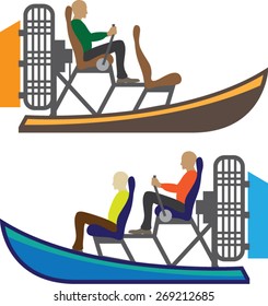 AirBoat Vector  svg