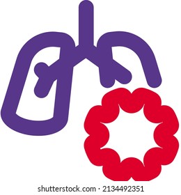 Airborne diseases causes the virus exposure to the lungs