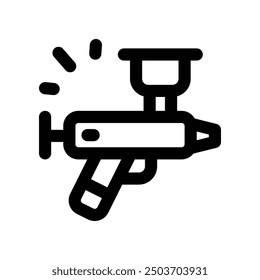 airbrush icon. vector line icon for your website, mobile, presentation, and logo design.