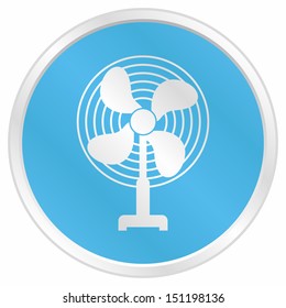 Air-conditioner on white background - vector illustration