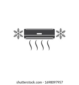 airconditioner vector icon illustration design template