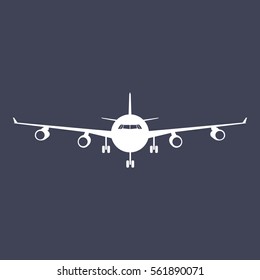 Aircraft or Airplane Icon