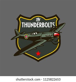 Aircraft badge3 Vector