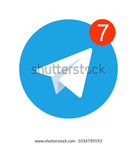 Aircraft blue vector logo   Paper airplane icon 