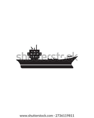 aircraft carrier icon, vector best flat icon.