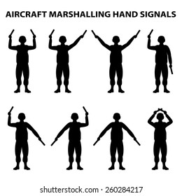 aircraft carrier marshal hand signals