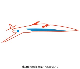 Aircraft fast logo