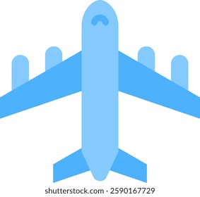 Aircraft Icon Element For Design