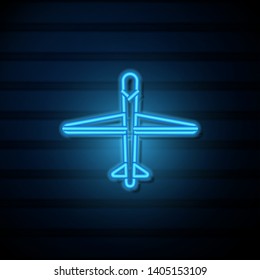 # Aircraft icon. Logistic icon