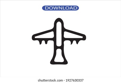 Symbol oder Logo für Luftfahrzeuge in hoher Auflösung