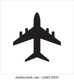 aircraft icon logo vector design