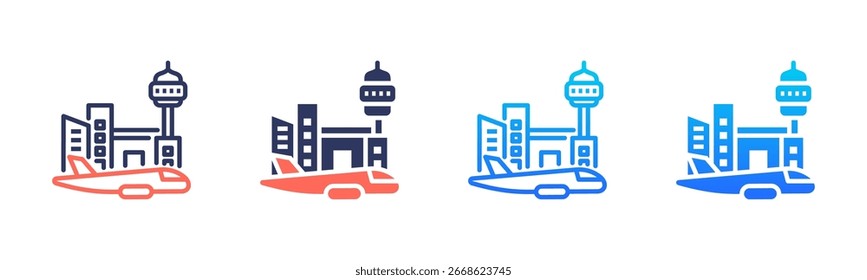 Aircraft Icon Pack in mehreren Stilen