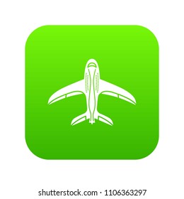 Aircraft icon. Simple illustration of aircraft vector icon for web