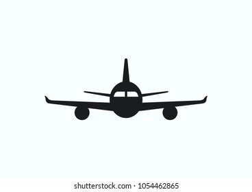 Aircraft icon. Vector illustration.Passenger air transportation