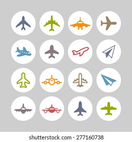 Aircraft icons