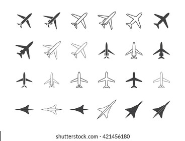 Aircraft icons