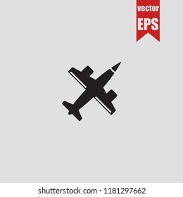 Aircraft icon.Vector illustration.