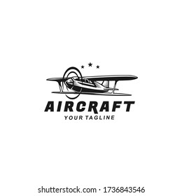 Aircraft logo Design Template idea