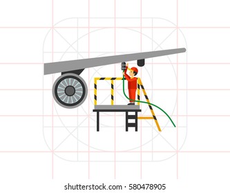 Aircraft Maintenance Icon