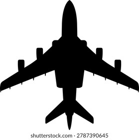 Aircraft models top view vector icons set. Silhouettes of American and Russian military and civilian aircraft models. Plane illustration sign collection. Airplane symbol. Air plane, plane, travel. Vector illustration.