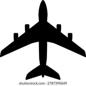 Aircraft models top view vector icons set. Silhouettes of American and Russian military and civilian aircraft models. Plane illustration sign collection. Airplane symbol. Air plane, plane, travel. Vector illustration.