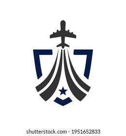 Logo des Flugnavigationsschilds