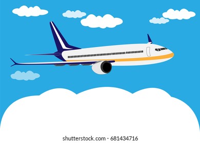 Cargo Plane Transportation Loading Airport Concept Stock Vector ...