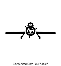 aircraft plane icon set