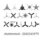 Aircraft Propeller vector For Print, Aircraft Propeller Clipart, Aircraft Propeller vector Illustration