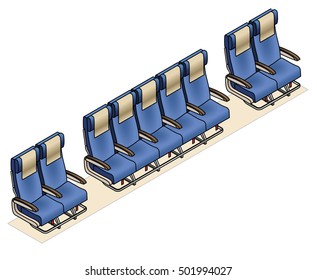 Aircraft seating row configuration: 2 - 5 - 2