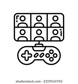 Aircraft Shooting Game icon in vector. Illustration