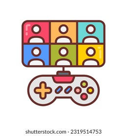 Aircraft Shooting Game icon in vector. Illustration
