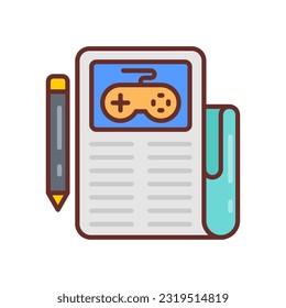Aircraft Shooting Game icon in vector. Illustration