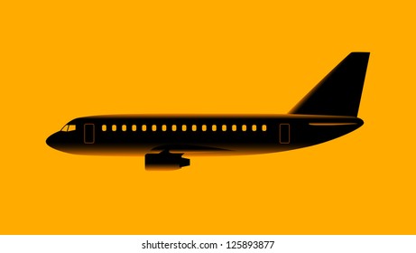 Aircraft silhouette