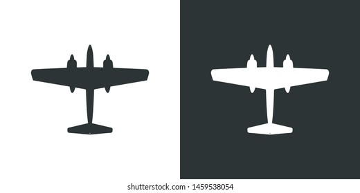 Aircraft Symbol Sign Icon Vector