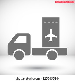 Aircraft ticket Vector icon