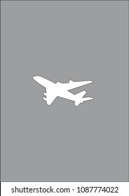 dibujo de vectores de aeronaves, dibujo de vectores de pasajeros