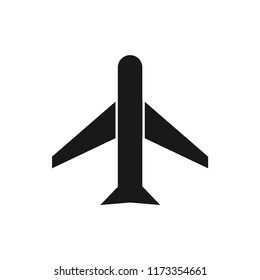 aircraft vector icon 10 eps