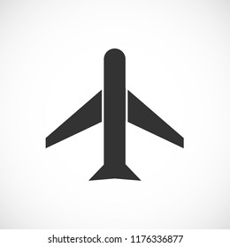 aircraft vector icon 10 eps