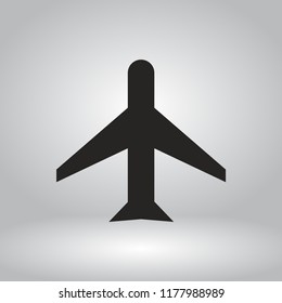 aircraft vector icon 10 eps