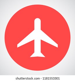 aircraft vector icon 10 eps
