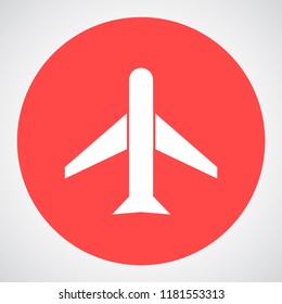 aircraft vector icon 10 eps